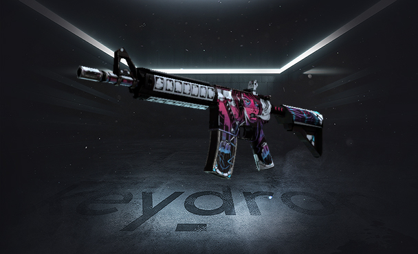 M4A4 Neo-Noir - Upgrade a skin or open a case to get it |